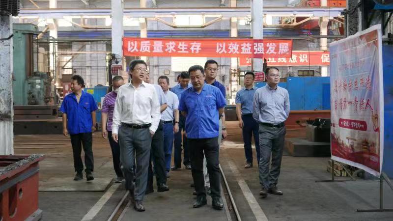 中信證券、嘉源律師事務(wù)所及大信會(huì)計(jì)師事務(wù)所一行領(lǐng)導(dǎo)來星火機(jī)床公司調(diào)研考察